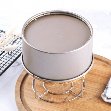 Round Cake Cooling Rack 8PCS Wire Stand 13.5 and 17cm for Baking Pastry Dessert
