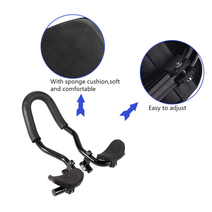 Aluminum Alloy TT Handlebar Integrated Rest Bar for Mountain Road Bike Cycling
