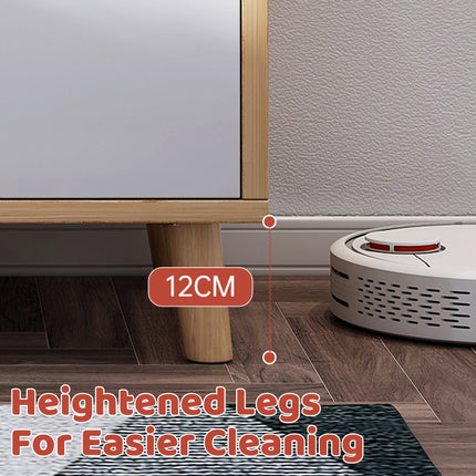 Bedside Cabinet Simple Economy Storage Organizer Cabinet Space Saving Durable