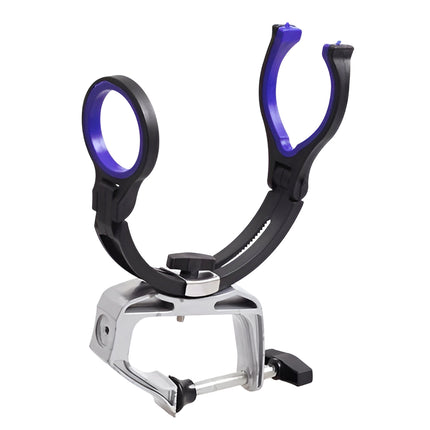 Adjustable Boat Fishing Rod Holder Clamp-on Pole Bracket Pod Rest Fishing Stand