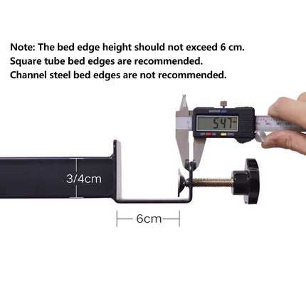 Adjustable Bedside Desk for Dorm Room Sturdy Compact Space Saving Daily Use