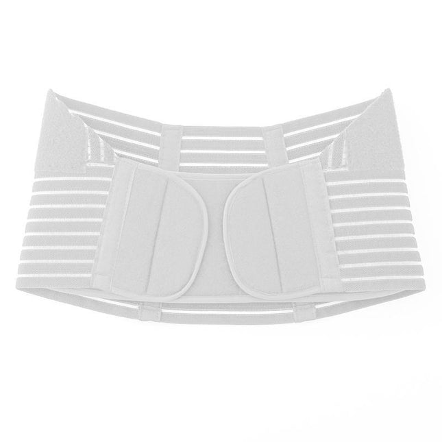 Pregnancy Maternity Support Brace Strap Belt Abdominal Back Support Belly Band White - Aimall