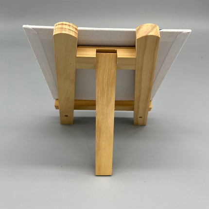 6pcs Tabletop Display Stand A-Frame Artist Easel Beechwood Tripod Wood Holder