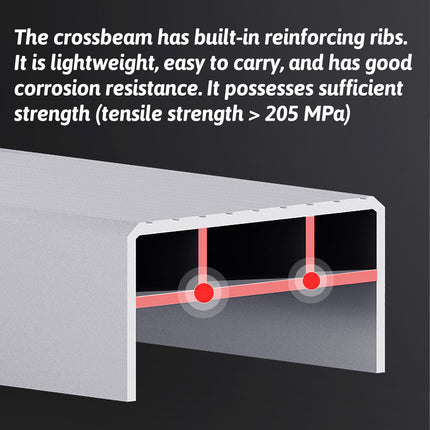 Folding Ladder 4 Step Aluminum Alloy Durable Ladder for Home Kitchen Garage Use