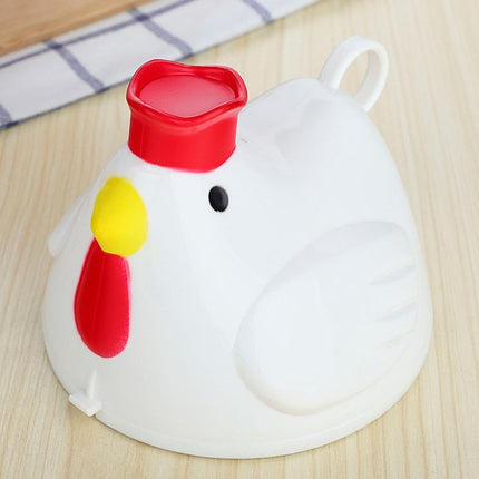 Quick Breakfast Microwave Egg Steamer - 4 Egg Boiler for Home Kitchen