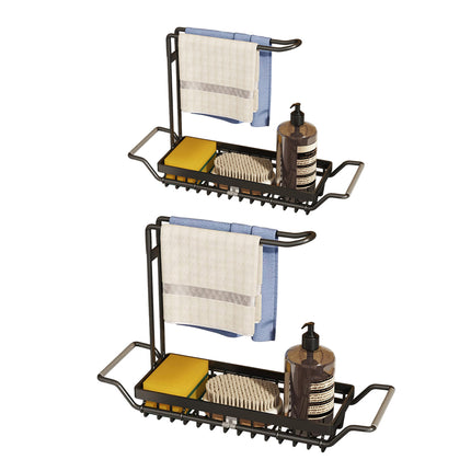 Kitchen Stainless Steel Cloth Rack Sink Retractable Storage Rack Space Saving