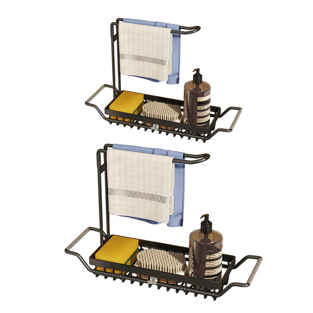 Kitchen Stainless Steel Cloth Rack Sink Retractable Storage Rack Space Saving