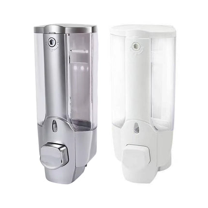 Hotel Wall-Mounted Soap Dispenser 350ml Handpress Hand Sanitizer Bottle