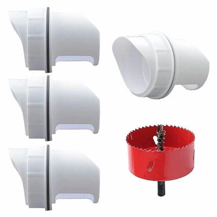 New Chicken Feeder Poultry Pro Feeder Diy Port Pvc Gravity Fed Chicken Feeder - Aimall