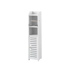 Narrow Bathroom Storage Cabinet Waterproof Multifunctional Toilet Vanity Storage