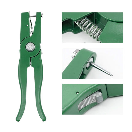 Cattle Ear Tag Applicator Pliers Livestock Marking Hole Plier Animal Tagger
