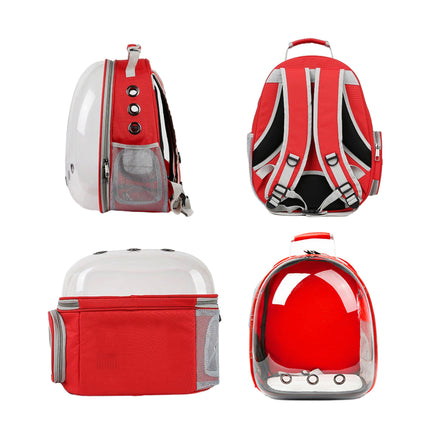 Pet Outdoor Carrier Backpack Cat Dog Puppy Travel Space Capsule Shoulder Bag