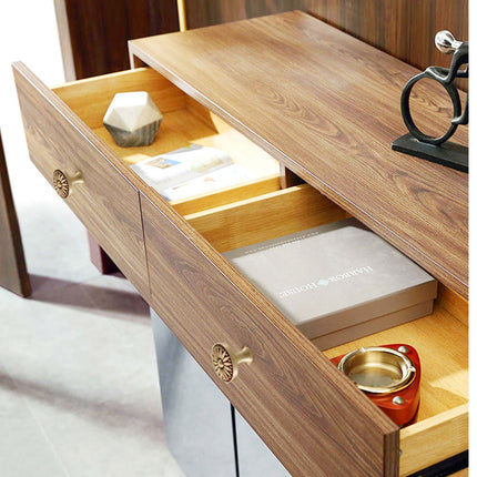 Cabinet Door Handle Round Single Hole Drawer Pull Cabinet Pattern for Furniture