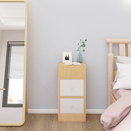 Small Multi Functional Storage Cabinet 2 Drawers 1 Open Space Sturdy Durable