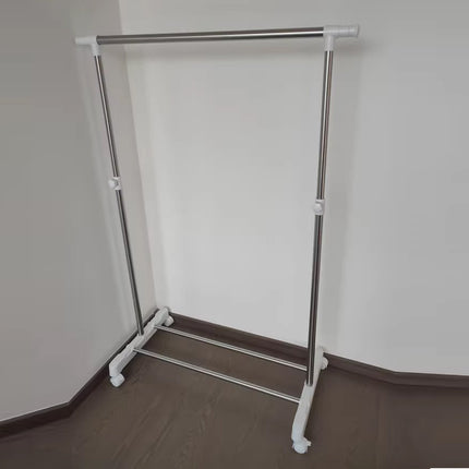 Floor-Standing Clothes Drying Rack Space Saving Durable for Home Balcony Use