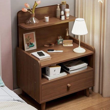 Small MDF Board Nightstand Bedroom Side Table for Bedroom Bedside Storage