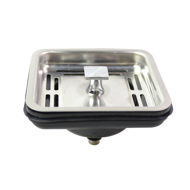 Kitchen Waste Disposer Square Lid Sink Plug Food Disintegration Drain Cover Tool