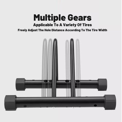 Adjustable Vertical Bicycle Parking Rack Maintenance Frame for Home