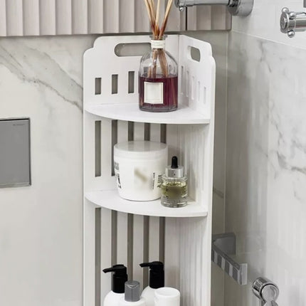 Bathroom Corner Shelf  Large Capacity Multi-layer Storage Cabinet Floor Cabinet