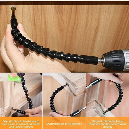 Right Angle Drill Bit Attachments and Flexible Shaft Bits Single and 3-Piece Options
