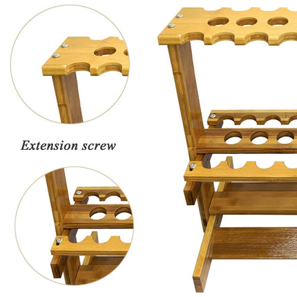 Fishing Rod Display Rack Storage Stand Net Rod Organizer Holder for Garage Shop