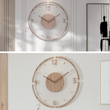 Creative Silent Wall Clock for Living Room Non Ticking Durable Home Decor