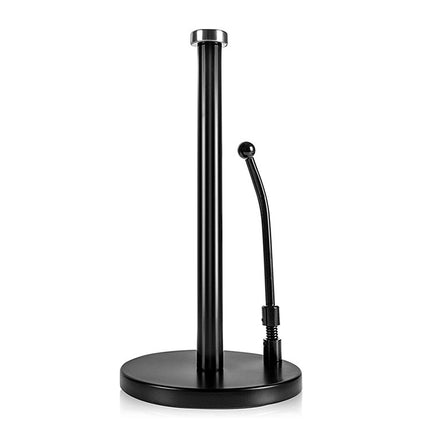 Stainless Steel Spring Paper Towel Holder for Restaurant Home Countertop Use