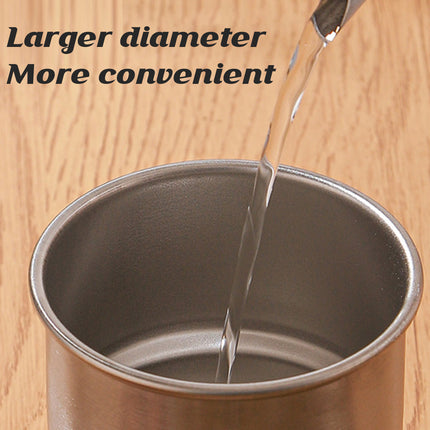 6PCS Stainless Coffee Steel Cups 300ml Portable Food-Grade for Home Office Cafe