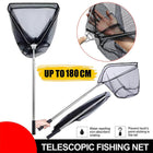 Fishing Net Landing Mesh Fish Catch Tool Telescopic Pole Folding Foldable Handle