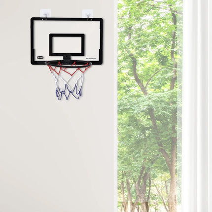 Wall Mounted Foldable Basketball Stand Indoor Outdoor Hoop Frame for Young Players