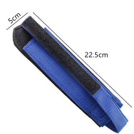 2PCS Toe Clips Straps Fixie Bike Pedal Straps Anti-Slip Nylon Foot Binding Belt