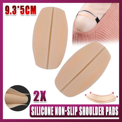 Silicone Non-Slip Shoulder Pads Bra Strap Cushions Holder Underwear Pain Relief