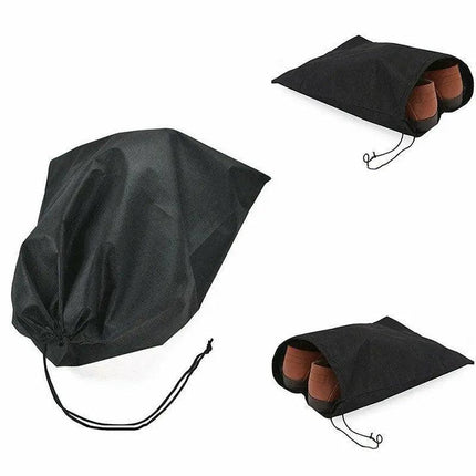 5-50pcs Portable Shoes Bag Travel Sport Storage Pouch Drawstring Bags Non-woven - Aimall
