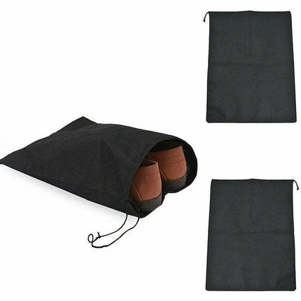 5-50pcs Portable Shoes Bag Travel Sport Storage Pouch Drawstring Bags Non-woven - Aimall