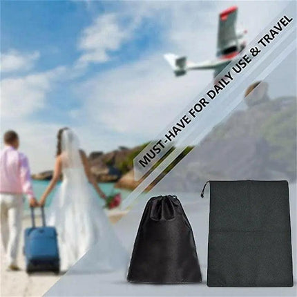 5-50pcs Portable Shoes Bag Travel Sport Storage Pouch Drawstring Bags Non-woven - Aimall