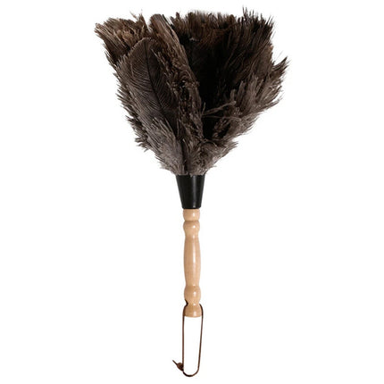 Anti Static Ostrich Feather Duster Wooden Handle Brush Duster Dust Cleaning