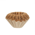 100PCS Bowl Shaped Coffee Filter Paper Flower Design For Drip Machine Pour Over
