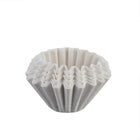 100PCS Bowl Shaped Coffee Filter Paper Flower Design For Drip Machine Pour Over