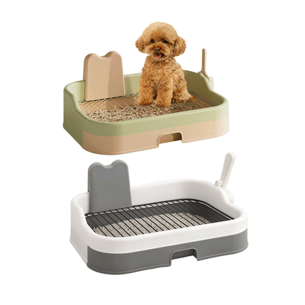 Easy Clean Dog Potty Flatbed Puppy Training Grass Mat Indoor Outdoor Dog Toilet