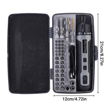 41 in 1 Electric Screwdriver Tool Set Durable Rechargeable for Home Repair Use