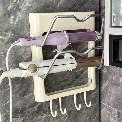 Wall Mounted Pot Lid Rack Multifunctional Household Storage Organizer Shelf