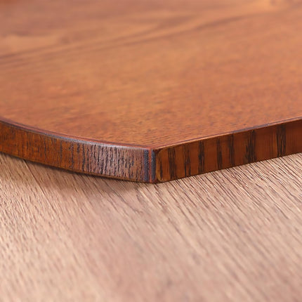 Semi Circular Solid Wood Serving Trays 2 Pack 36cm