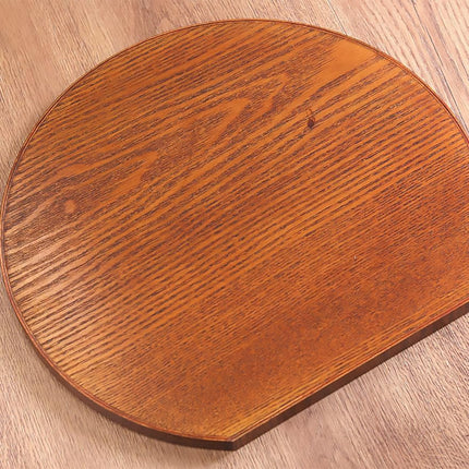Semi Circular Solid Wood Serving Trays 2 Pack 36cm