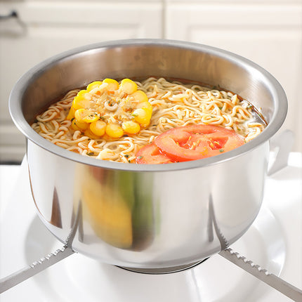 Stainless Steel Cooking Pot Set 5 Sizes with Lids