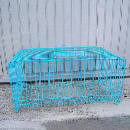 4pcs Wire Simple Bird Cage Hamster Cage Portable Small Animal Enclosure Set