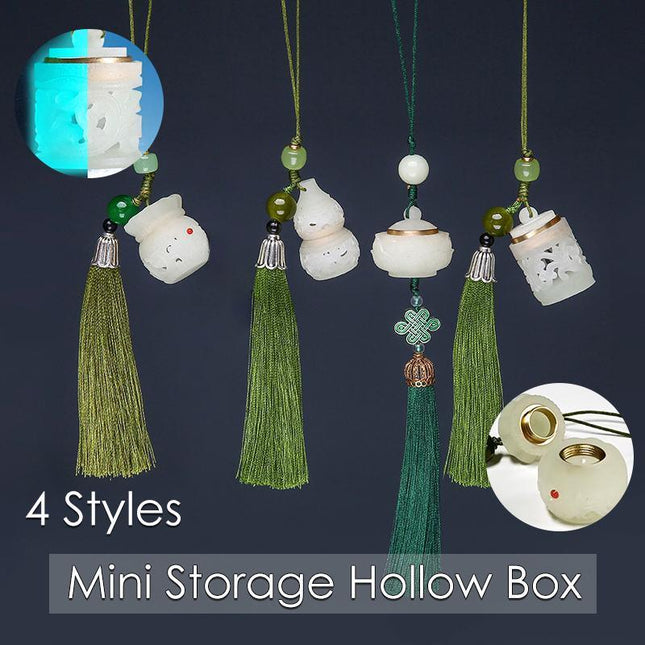 Luminous Stone Chinese Style Key Chain Car Key Chain Key Ring Bag Pendant - Aimall