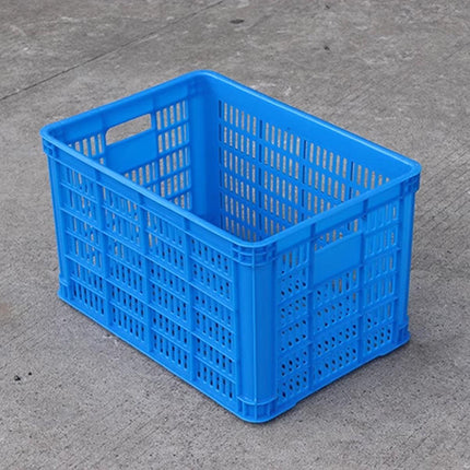 Plastic Rectangular Storage Basket Finishing Transport Box Organizer for Home