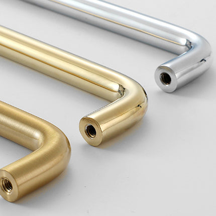 Cabinet Handles Modern Simple Drawer Pulls Silver Gold Vintage Long Door Handles