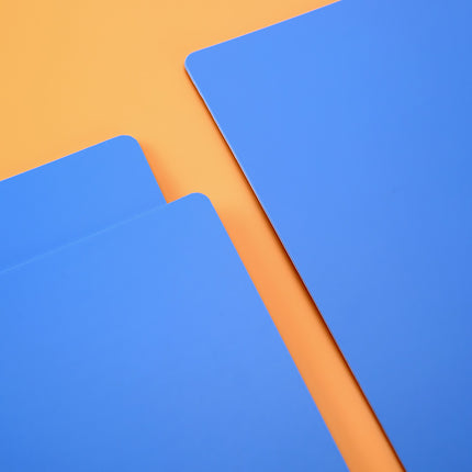 A4 PP Clipboard Set of 10 Hanging Menu Clip Writing Pad Board Blue Folder