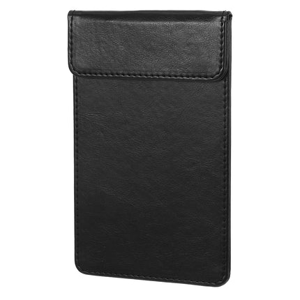 Faux Leather Bill Receipt Holder Clip Set of 6 Magnetic Waterproof Menu Pad